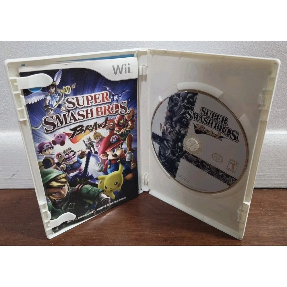 Super Smash Bros Brawl Nintendo Wii Complete.